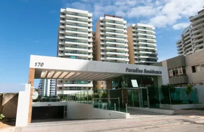Paradise residence - 3 quartos com varanda gourmet no jardim armação
