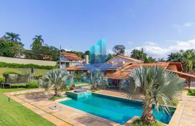 Casa de luxo  4 suítes e área de lazer completa  - parque dom henrique - cotia/sp