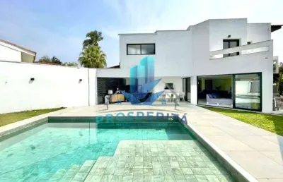 Cond sp ii - 6 suites, moderna e integrada, gourmet, piscina, salão, home office cotia/sp