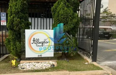 Allegro cotia - ótimo apartamento c/ 2 dorms.   - cond. allegro  - jd. petropolis-cotia/sp