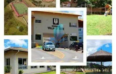 Vila d` este - ótimo sobrado para locação - cond. vila d'este  - cotia/sp