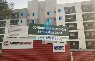 Sky granja viana - lindo apto tipo garden novo, 02 dorms - 73 mts ² - jd pioneira - cotia/sp