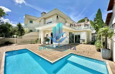 Cond. golf village - impecável, 4 dorms / 2 suítes, varanda gourmet, piscina, 3 lareiras!