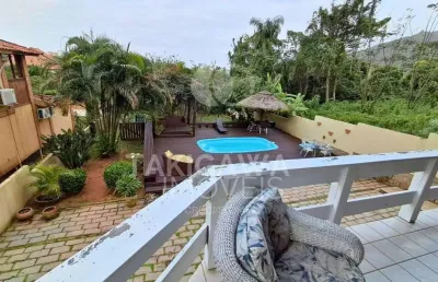 Casa para venda em florianópolis, praia brava, 4 dormitórios, 1 suíte, 2 banheiros, 3 vagas