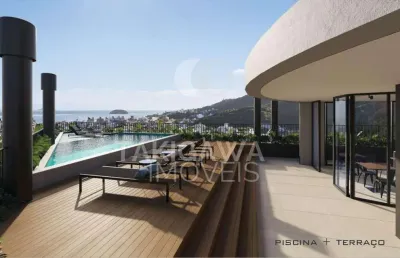 Apartamento para venda em florianópolis, jurerê, 2 dormitórios, 1 suíte, 2 banheiros, 1 vaga