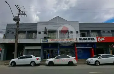 Sala comercial para alugar na avenida marechal floriano peixoto, 7971, boqueirão, curitiba, 45 m2 por r$ 1.200