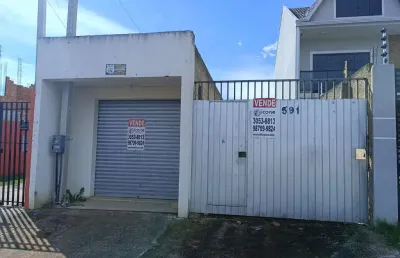 Casa com 1 quarto à venda na rua santa cecília, 591, santa terezinha, fazenda rio grande, 60 m2 por r$ 198.000