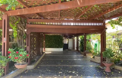 Linda casa 4/4, 3 suítes, mobiliada, aluguel piatã, r$11.500,00