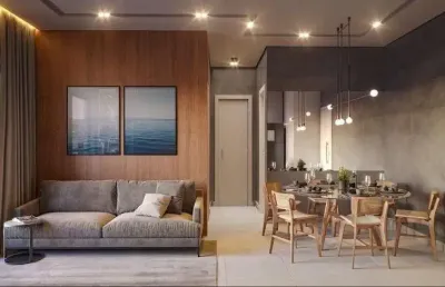 Apartamento para venda possui 64 metros quadrados com 1 quarto