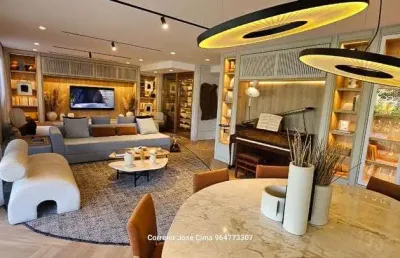 Apartamento para venda possui 121 metros quadrados com 3 qts 1suíte