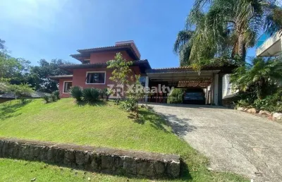 Casa em condomínio fechado com 4 quartos à venda na rodovia, 383, rio tavares, florianópolis por r$ 2.950.000