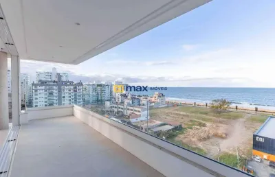 Alto padrão com linda vista para o mar, 3 suítes, praia brava, itajaí