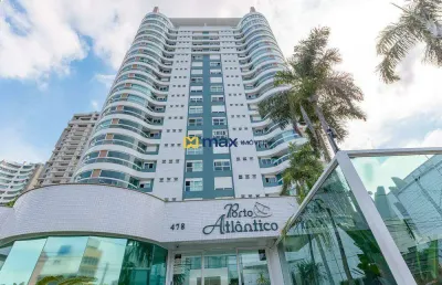 Apartamento alto padrão vista mar com 3 suítes à venda no bairro centro em itajaí