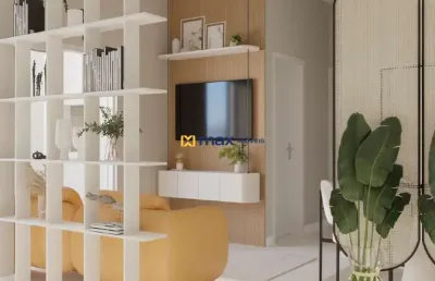 Excelente apartamento com 2 quartos (1 suíte) à venda no bairro cordeiros em itajaí
