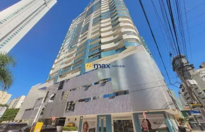 Venda apartamento quadra mar com 2 quartos sendo 1 suíte, sacada ampla com churrasqueira carvão e 1 vaga privativa - centro balneário camboriú