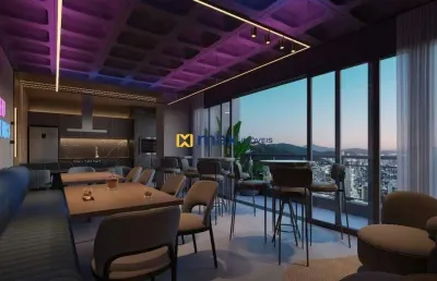 Apartamento tipo studio localizado no centro, itajaí