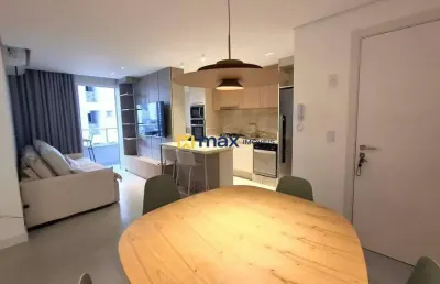 Apartamento mobiliado à venda com 2 quartos (1 suíte), praia brava, itajaí
