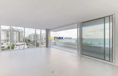 Alto padrão com linda vista para o mar, 3 suítes, praia brava, itajaí