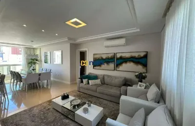 Venda: apartamento andar alto, 1 suíte, 2 demi suítes, churrasqueira a carvão, 2 vagas de garagem.