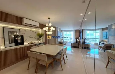 Excelente apartamento mobiliado com 3 suítes à venda, praia brava, itajaí
