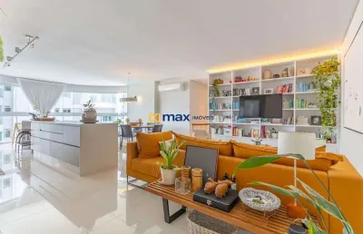 Excelente apartamento alto padrão, 1 suíte e 2 demi suítes, praia brava, itajaí
