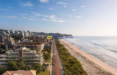 Excelente cobertura triplex à venda, 4 suítes, (1 master) praia brava, itajaí