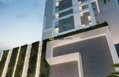 Apartamento com 2 dormitórios (1 suíte), praia brava, itajaí