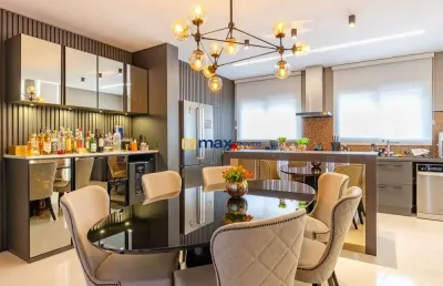 Excelente apartamento mobiliado com 3 suítes, centro, itajaí