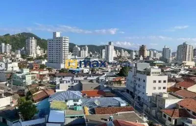 Apartamento semi mobiliado com 2 dormitórios (1 suíte), centro, itajaí