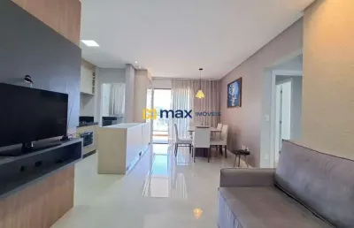 Excelente apartamento semi mobiliado com 2 suítes à venda no bairro fazenda em itajaí