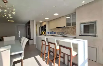 Apartamento mobiliado com 3 quartos (1 suíte) à venda no bairro fazenda em itajaí