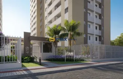Excelente apartamento com 2 quartos á venda no bairro cordeiros em itajaí