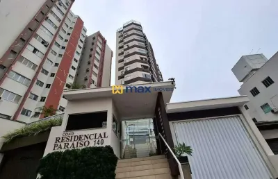 Excelente apartamento amplo semi mobiliado com 3 quartos (1 suíte) no bairro centro em itajaí