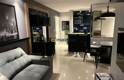 Excelente apartamento semi mobiliado com 2 dormitórios (1 suíte) à venda no bairro são joão em itajaí