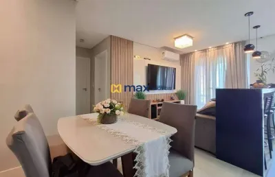 Excelente apartamento semi mobiliado com 2 quartos (1 suíte) à venda no bairro são judas em itajaí