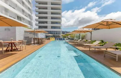 Alto padrão com linda vista para o mar à venda, 3 suítes, praia brava, itajaí