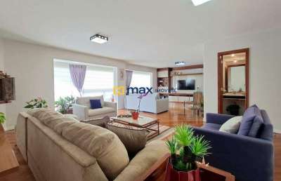 Amplo apartamento semi mobiliado com 5 quartos (4 suítes) à venda no bairro centro em itajaí