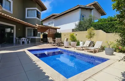 Casa duplex- 4/4, sendo 3 suítes em condomínio- lauro de freitas