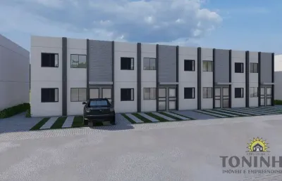 Casa em condomínio fechado com 2 quartos à venda na cidade boa vista, suzano  por r$ 252.404
