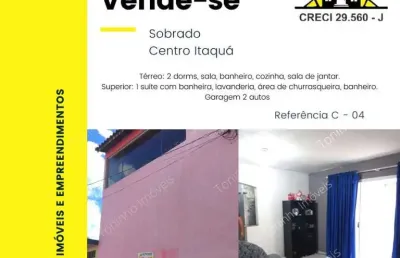 Casa com 3 quartos à venda no centro, itaquaquecetuba  por r$ 636.000
