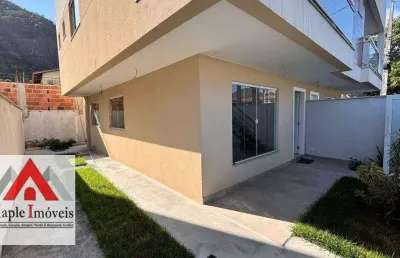 Casa nova à venda no cafubá, piratininga – niterói | 3 suítes | moderna e com terraço amplo com potencial para área de lazer e gourmet