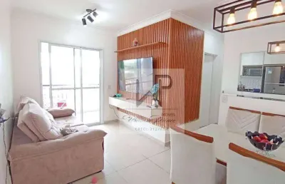 Apartamento com  varanda gourmet - 2 dormitórios à venda, 62 m² por r$ 499.900 - jardim bom clima - guarulhos/sp