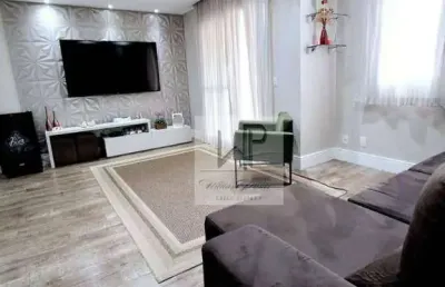Apartamento com 2 dormitórios c/ sala ampliada 75 m² por r$ 719.000 - vila augusta - guarulhos/sp
