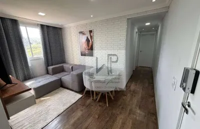 Mobiliado! apartamento com 2 dormitórios à venda, 47 m² por r$ 299.900 - jardim las vegas - guarulhos/sp