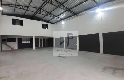 Galpão para alugar, 250 m² por r$ 7.933/mês - jardim cumbica - guarulhos/sp