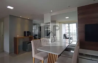 Apartamento todo mobiliado com 3 dormitórios à venda, 66 m² por r$ 535.000 - vila augusta - guarulhos/sp
