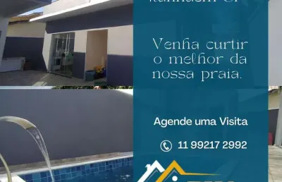 Casa para venda em itanhaém, campos eliseos, 3 dormitórios, 1 suíte, 3 banheiros, 4 vagas