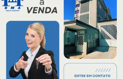 Sobrado para venda em santo andré, vila america, 2 dormitórios, 1 suíte, 2 vagas