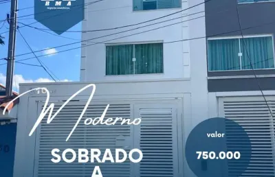 Sobrado para venda em santo andré, vila pires, 3 dormitórios, 1 suíte, 2 banheiros, 2 vagas