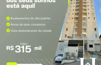 Apartamento para venda em guarulhos, ponte grande, 2 dormitórios, 1 banheiro, 1 vaga